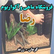 فروشگاه ماهی و آکواریوم رضا در کرمان