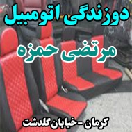 دوزندگی اتومبیل مرتضی حمزه در کرمان