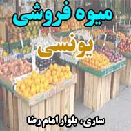 میوه فروشی یونسی در ساری