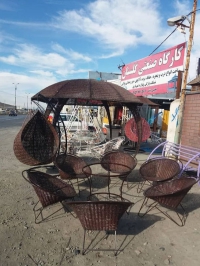ساخت آلاچیق تاب و سرسره صندلی ویلایی ریلکسی در مشهد