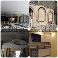 بازسازی و تغییردکوراسیون چوب و ام دی اف کابینت ساختمان در مشهد