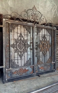 درب و پنجره آهنی آکاردئونی شهریار در مشهد