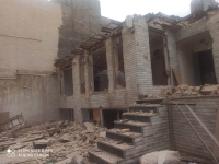 تخریب و خاکبرداری ساختمان نوری در مشهد