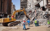 تخریب ساختمانی تاری در تبریز