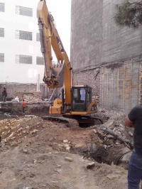 تخریب ساختمان رسولی در مشهد