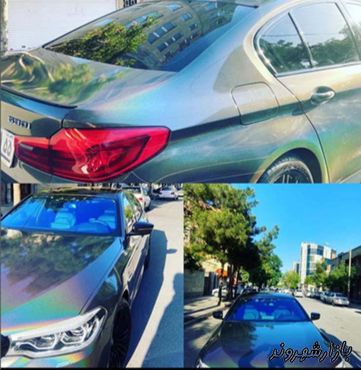 شیشه دودی اتومبیل دنده پنج در مشهد