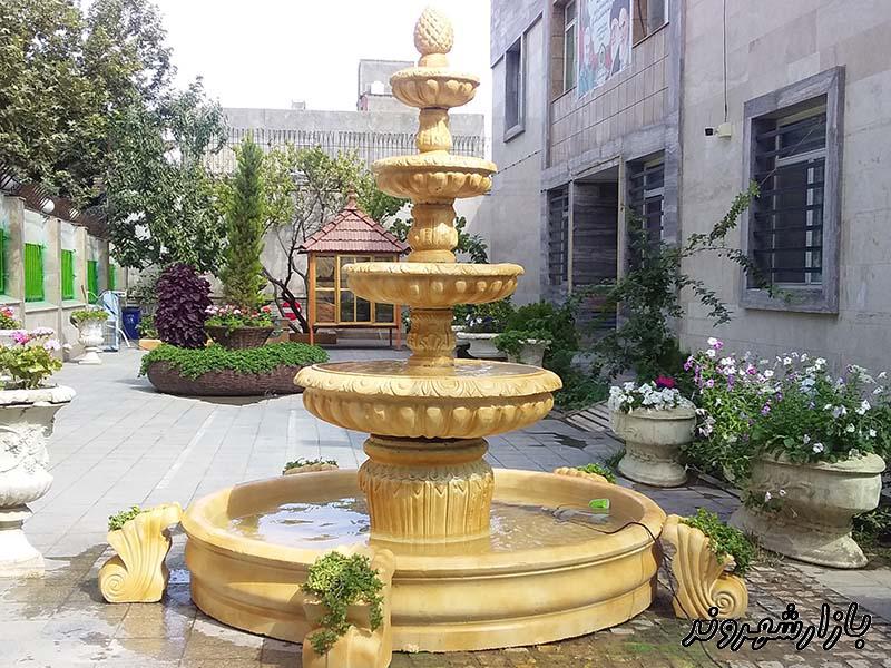 ساخت آبنما و آبشار جام تندیس در شیراز