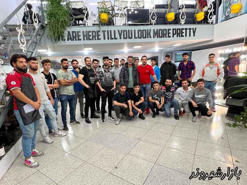آموزشگاه آرایشگری مردانه میرداماد در زنجان