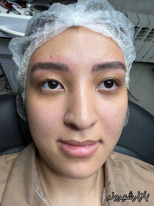 خدمات آرایش دائم صورت درسا بیوتی در مشهد