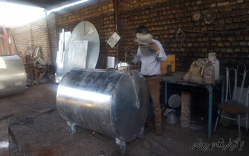  ساخت دستگاه تصفیه استخر فیلتر شنی در مشهد