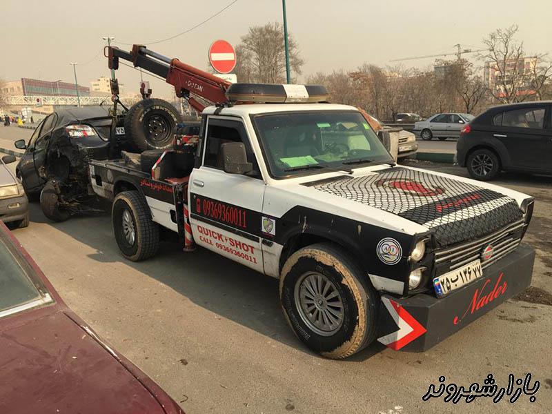 امداد خودرو سیار شبانه روزی در مشهد