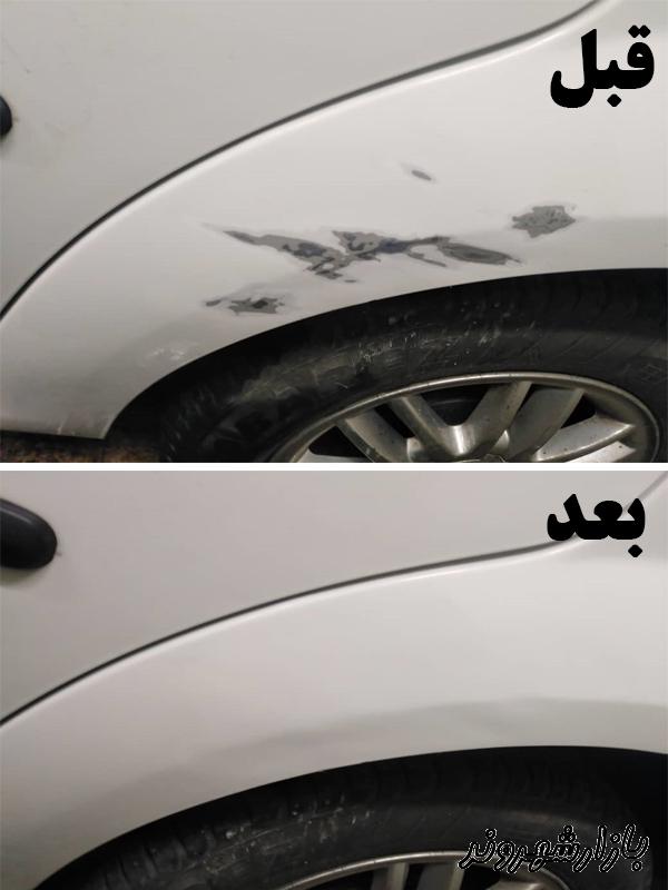 نقاشی و خش گیری انواع اتومبیل در مشهد