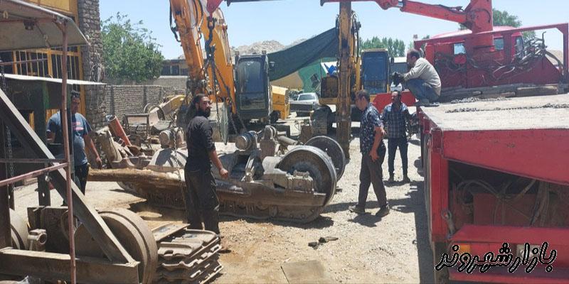تعمیرگاه ماشین آلات راهسازی پارسیان در مشهد