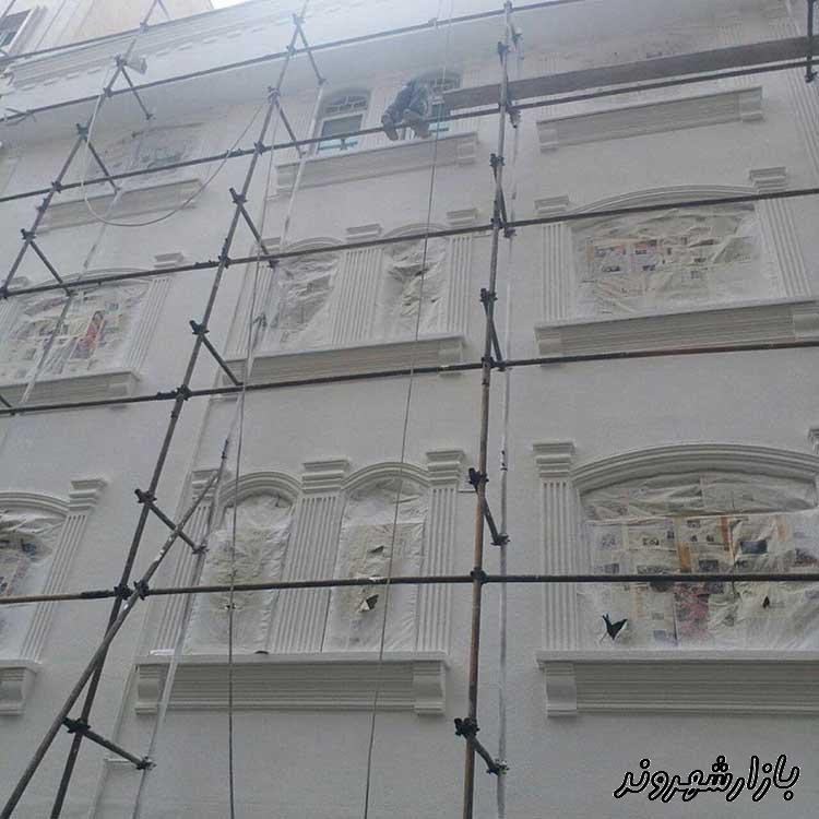 کنیتکس و نقاشی ساختمان کارینو در مشهد