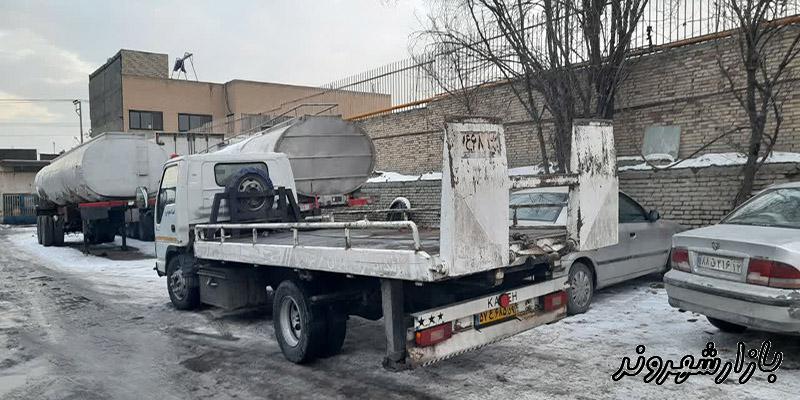 امداد خودرو و حمل خودرو با کریر در مشهد