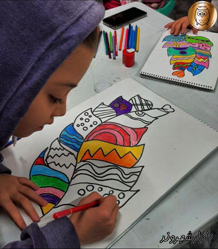 آموزشگاه نقاشی بوم سپید در مشهد