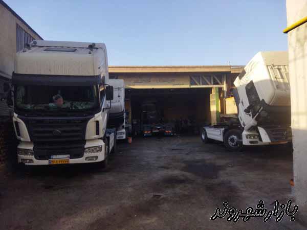 تعمیرگاه کامیون فجر در مشهد